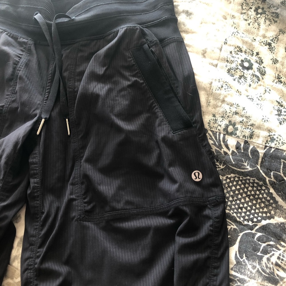 Lululemon dance studio pant, Black size 2, worn twice